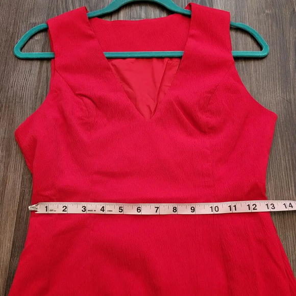 Commense Red Mini Dress - Picture 10 of 11